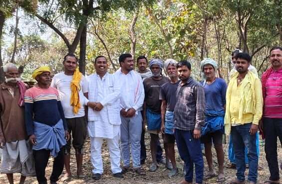 नौ मार्च को मानव श्रृंखला बनाकर ग्रामीण करेंगे प्रदर्शन