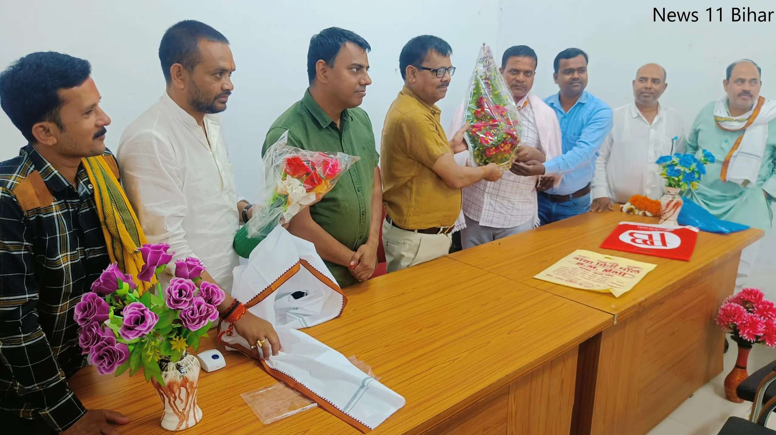 ब्रह्मपुर में नए कार्यपालक पदाधिकारी का किया गया स्वागत